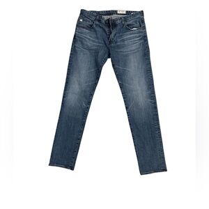 AG Tellis Modern Slim Jeans Medium Wash Size 34x33